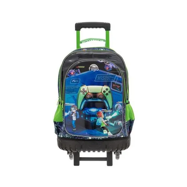 Mochila 18" con carro 3d gamer Filgo
