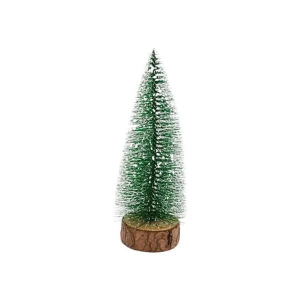 Árbol de navidad nevado 15 cm x1