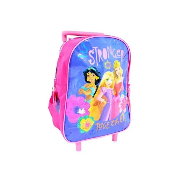 Mochila 12" con carro princesas stronger wabro