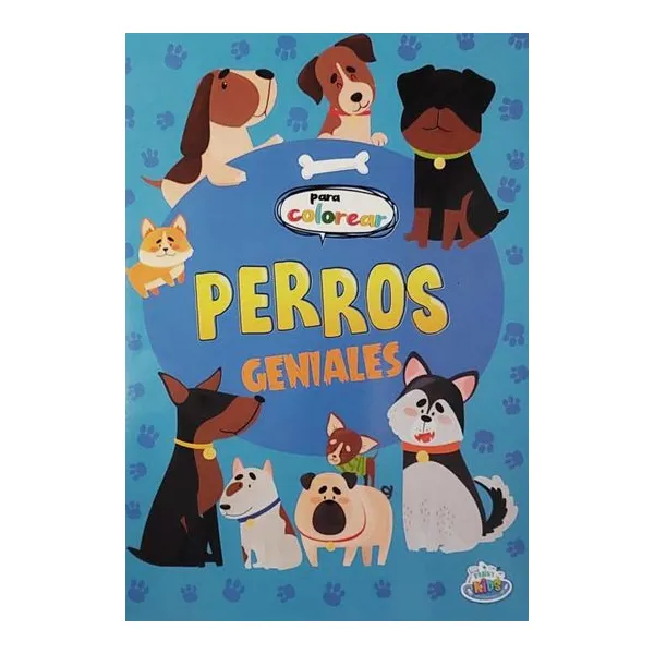 Perros geniales para colorear