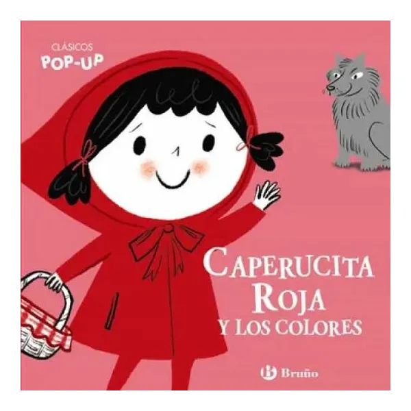 Bruño-clasicos pop-up caperucita y colores