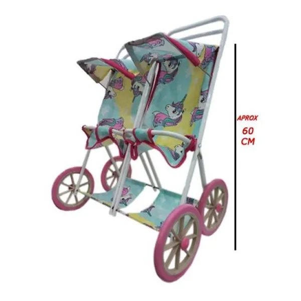 Coche de paseo para mellizos premium