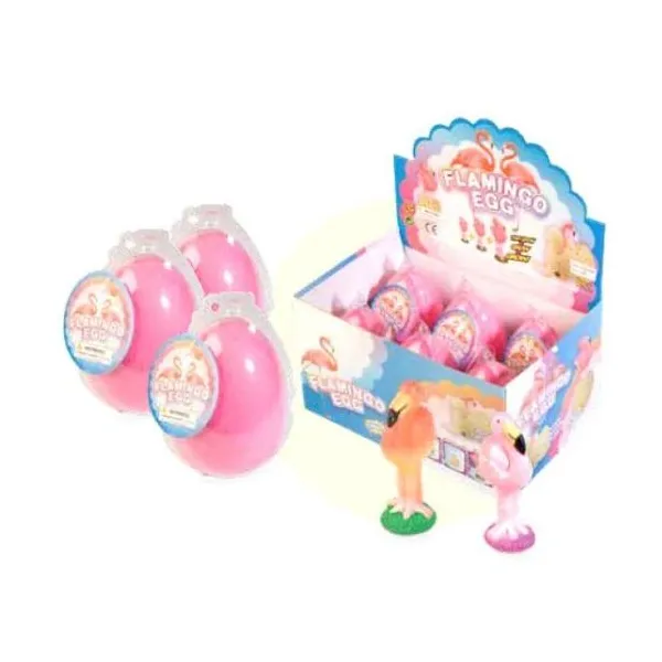 Eggs flamingo