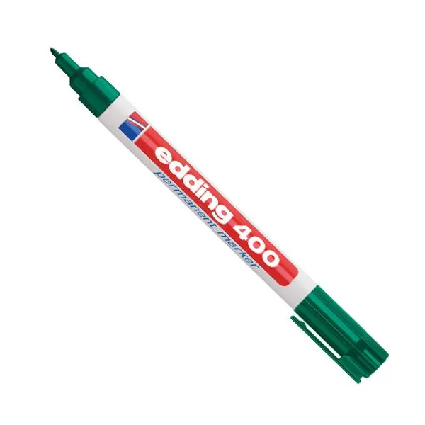 Marcador Edding e 400 permanente para f.1 mmverde
