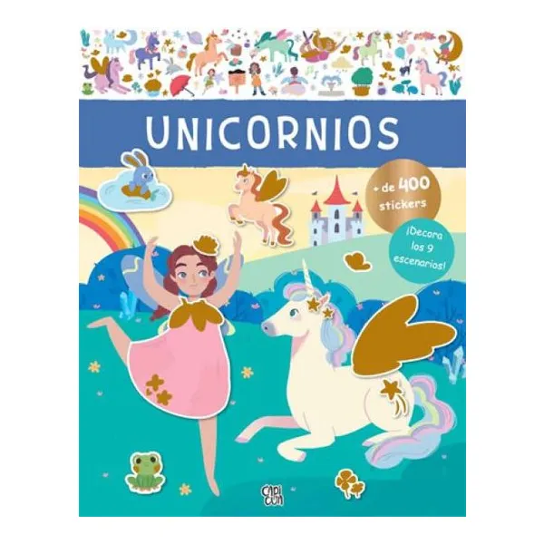 Stickers creativos - unicornios