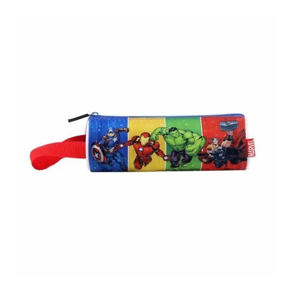 Cartuchera 1 cierre tubo Avengers 8x22 cm lsyd