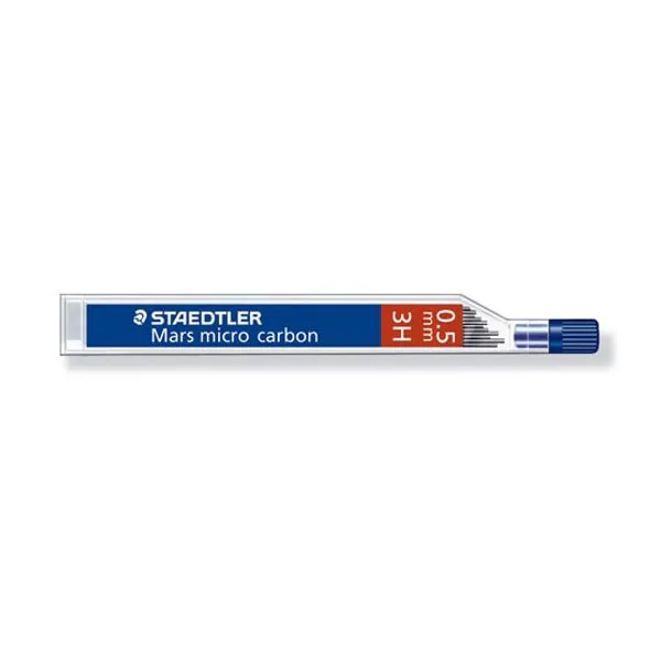 Tubo de minas Staedtler 0.5 mm3h x12 unid.
