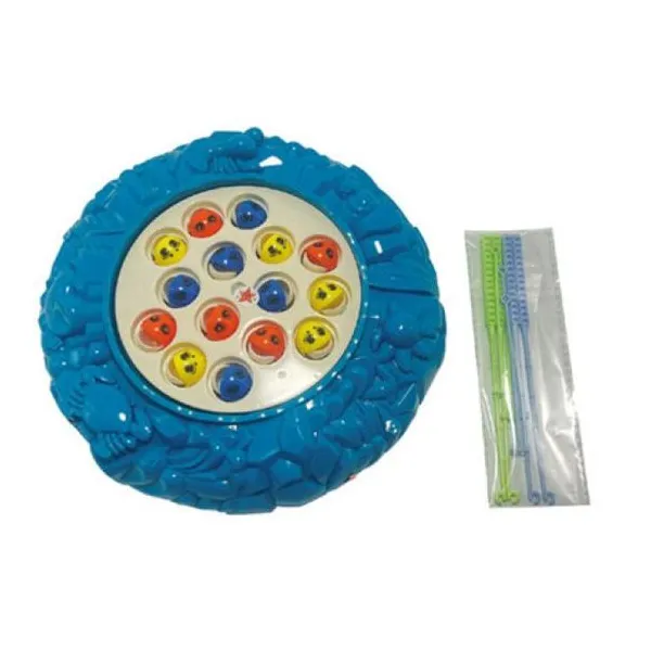 Juego de pesca con música 15 peces + 4 cañas