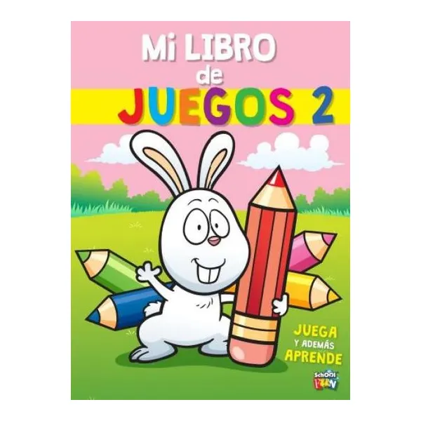 Mi libro de juegos 2 21 28 cm