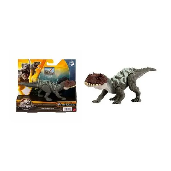 Dinosaurio jurassic world con movimiento en caja 20x16.5 cm x1 modelos surtidos mattel