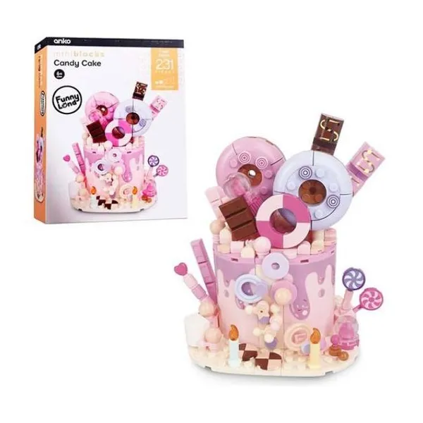 Set bloques sweet cake 231 pcs