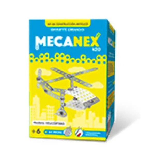 Meknex 64 pzas helicóptero art. k20