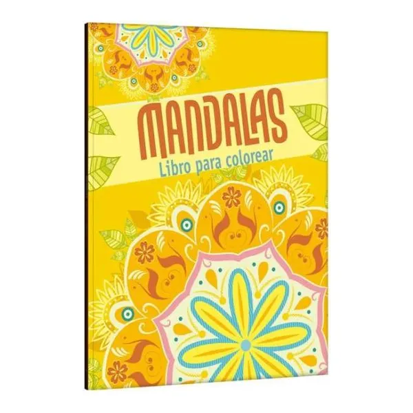 Mandalas libro colorear 28 21 cm