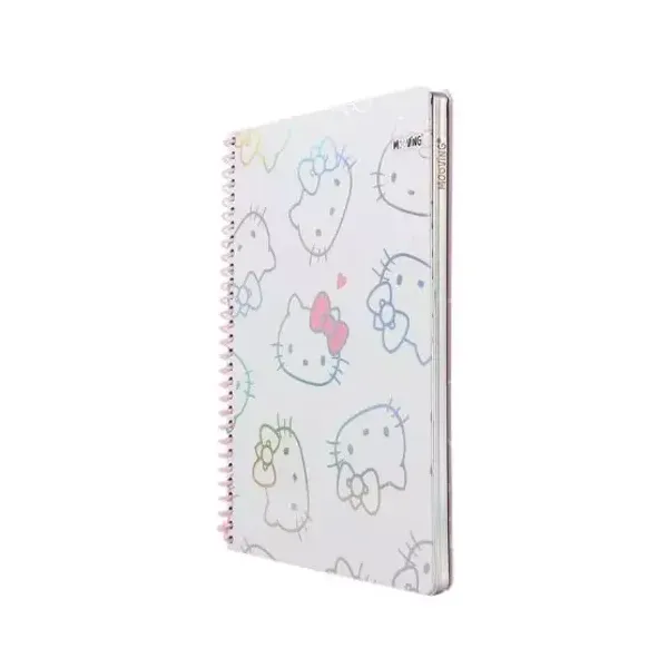 Cuaderno espiral carta Mooving premium hello kitty 96 hjs.raya
