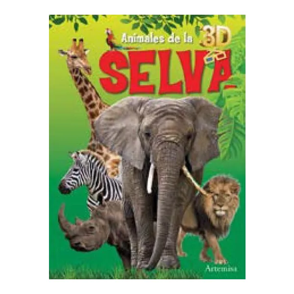 Animales de la selva 3d