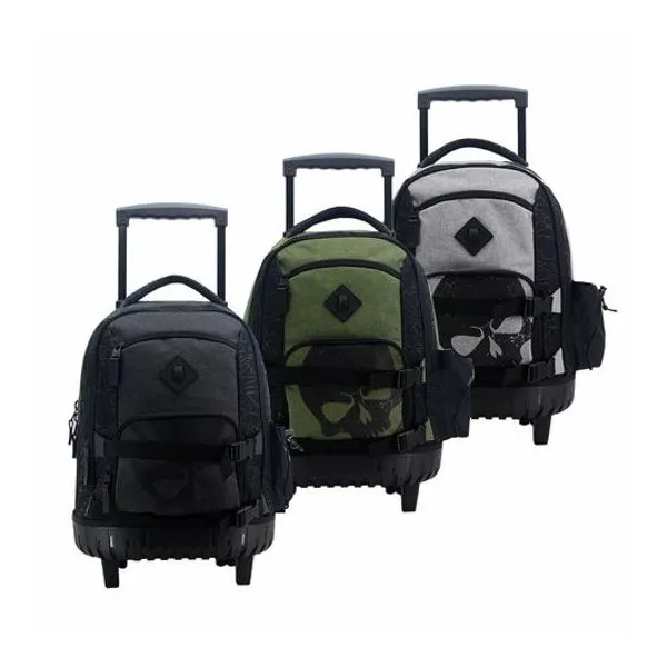 Mochila 17.5" con carro skull tactic x unidad colores surtidos lsyd
