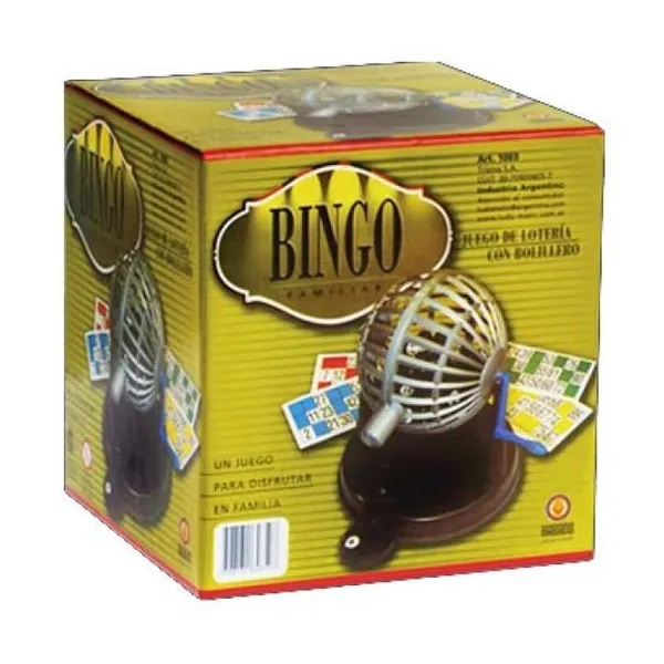 Tombola con bolillero art.1003