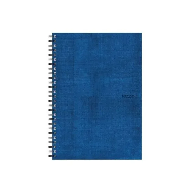 Cuaderno espiral a4 rozini roma t/dura 90 hjs.raya