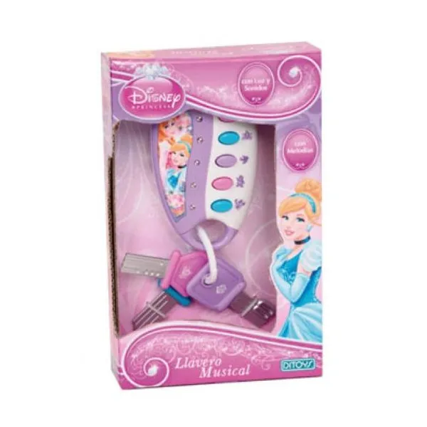 Llavero musical princesas