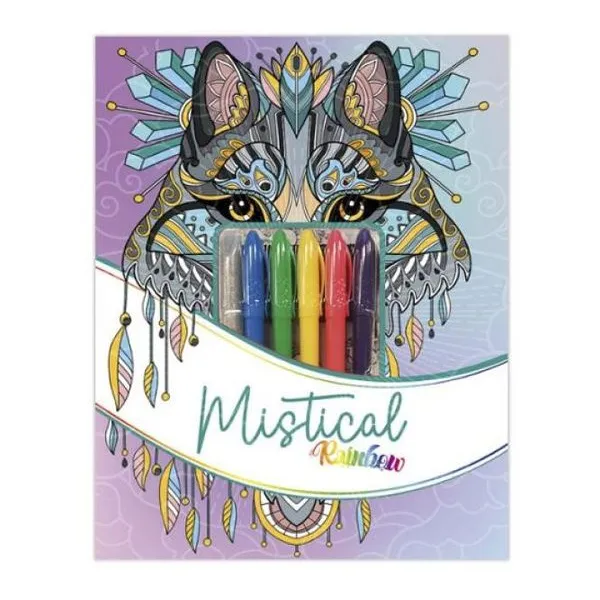 Mistical rainbow set lobo