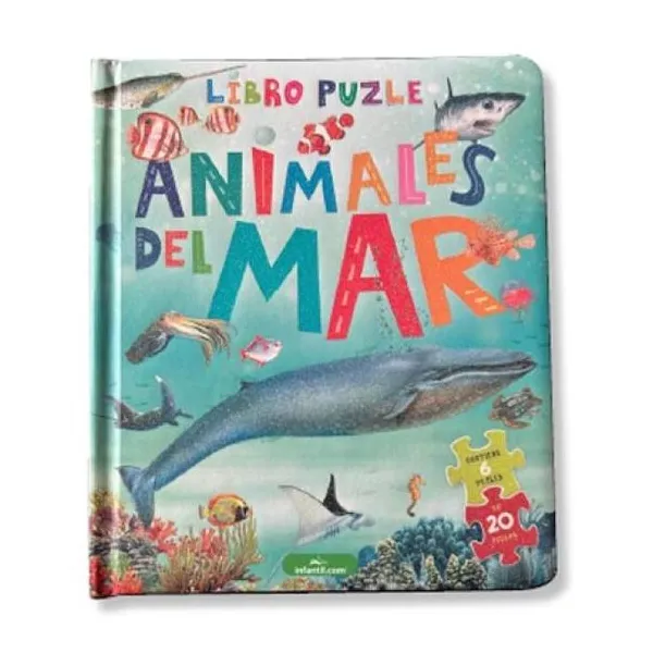 Libro puzle gigante - animales del mar