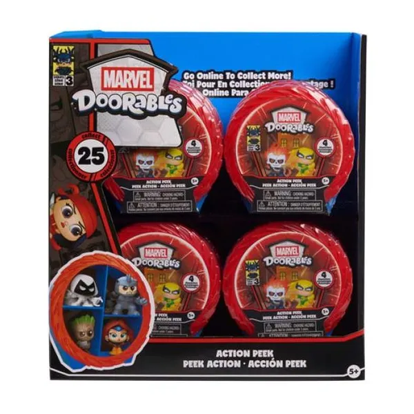 Disney doorables - capsula sorpresa colecionable 10 cm - Marvel characters s3 co