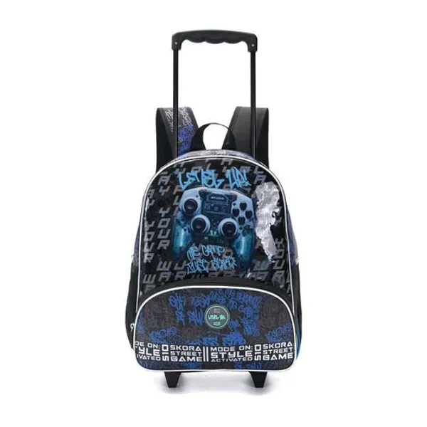Mochila 16" con carro joystick cool Skora