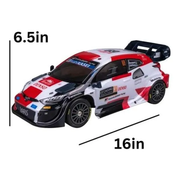Nikko rally toyota gazoo 4 ruedas adic esc 1:16
