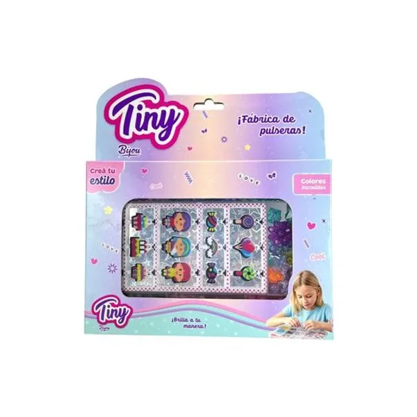 Set para armar bijou Tiny en caja 19x19x2 cm