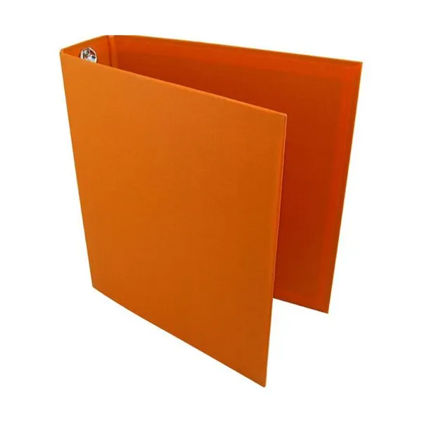 Carpeta escolar the-pel forrada pvc naranja
