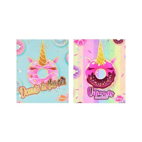 Carpeta n.° 3 dos tapas donicornios x1 inkdrop