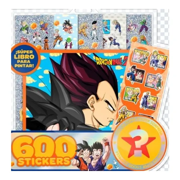 Blister 600 stickers_fda25 n.° 6 – dragon ball z