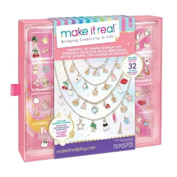 Make it real kit de joyeria encanto 70pz