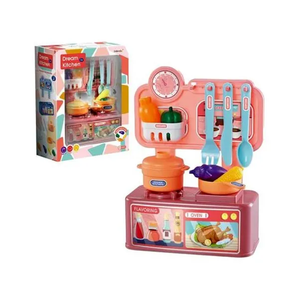 Set de cocina con accesorios en caja 23x31x11 cm