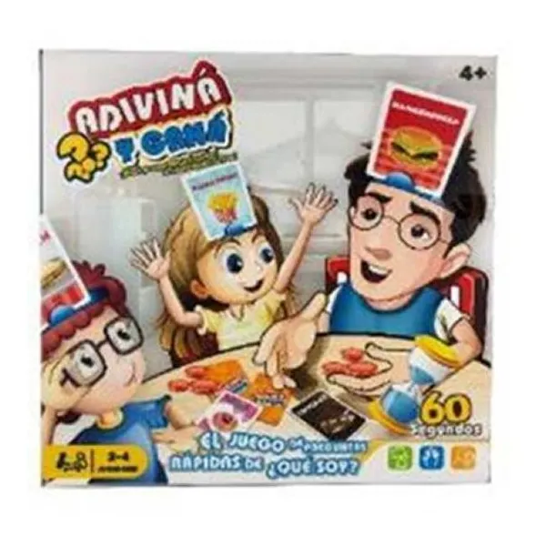Juego de mesa descubri ¿que soy? (27 26 4 cm)