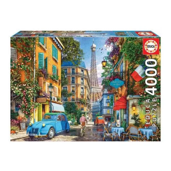 Puzzle x4000 pcs calles de paris fsc