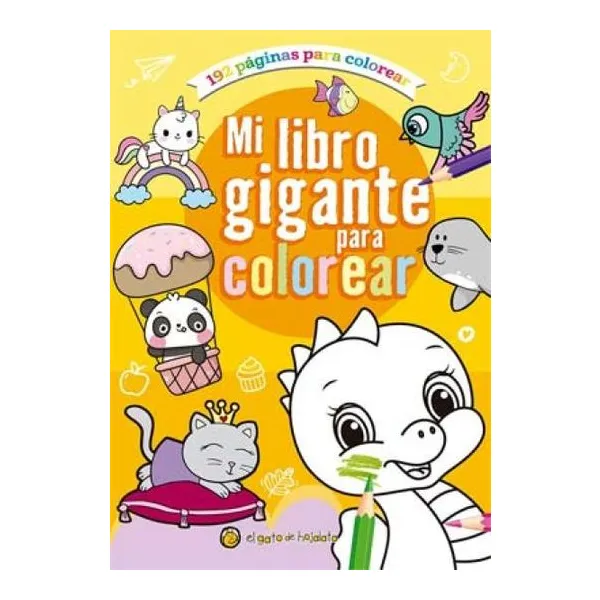 Mi libro gigante para colorear: naranja 2