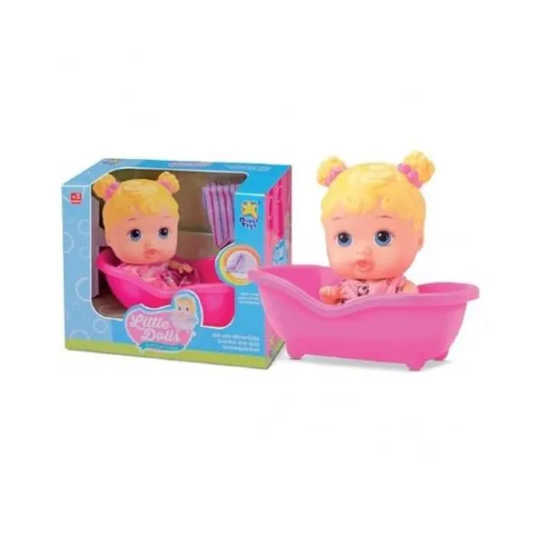 Bebé la hora del baño con accesorios caja 21x18 cm