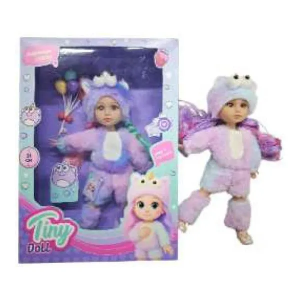 Muñeca Tiny doll con disfraz 31 cm