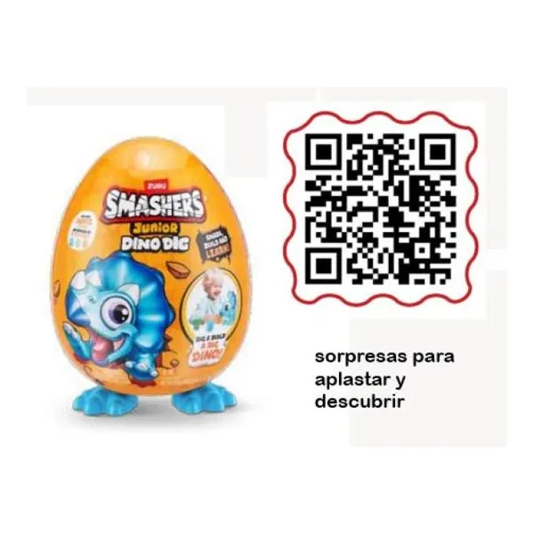 Smashers dino dig small egg 18 surprises