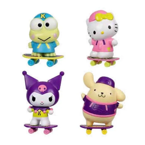 Hello kitty premier figures - figura 4" sobre skates fijas