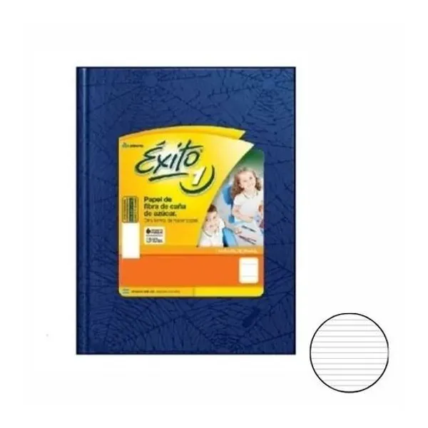 Cuaderno 16x21 rayado t/d universo azul 200h Éxito