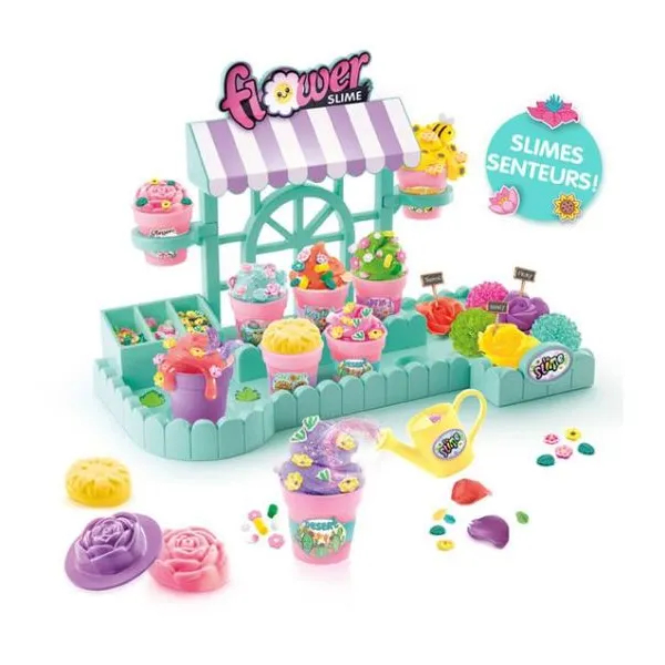 So slime - playset mercado de flores 30 cm - "flower shop