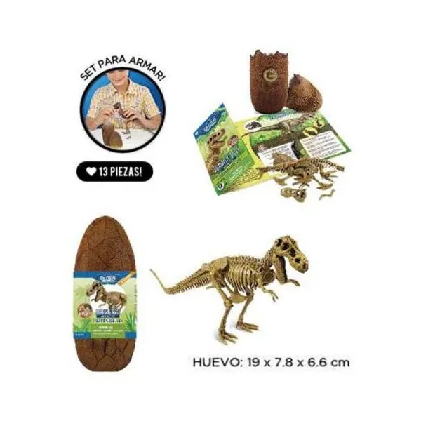 Dr. steve hunters - jurasic eggs assembly set - t-rex