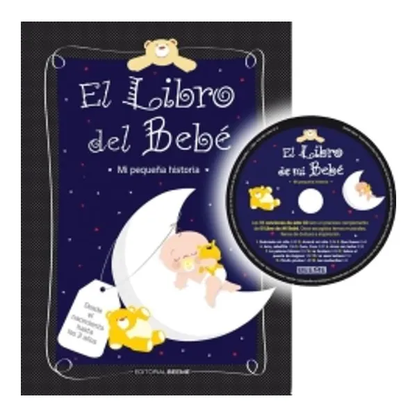 Libro de mi bebé (negro) con cd -beeme-