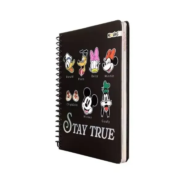 Cuaderno espiral a5 Mooving premium mickey & friends 96 hjs.