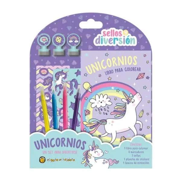 Unicornios sellos y diversión