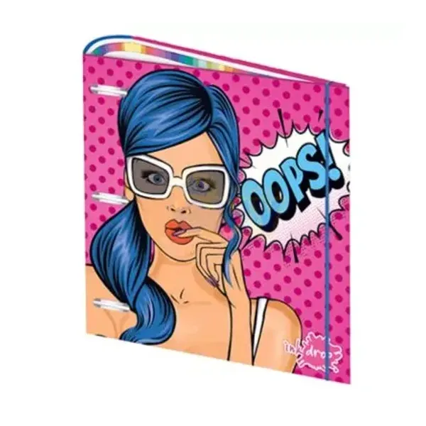 Of.carpeta escolar inkdrop cartone fashion girl