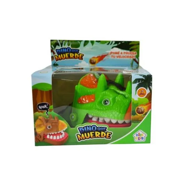 Juego dinosaurio que muerde en caja 13.5x8.5x13 cm