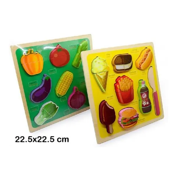 Tablero cognitivo alimentos